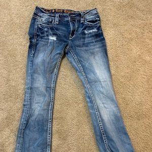 Rock Revival Evie mid rise boot Jeans size 30